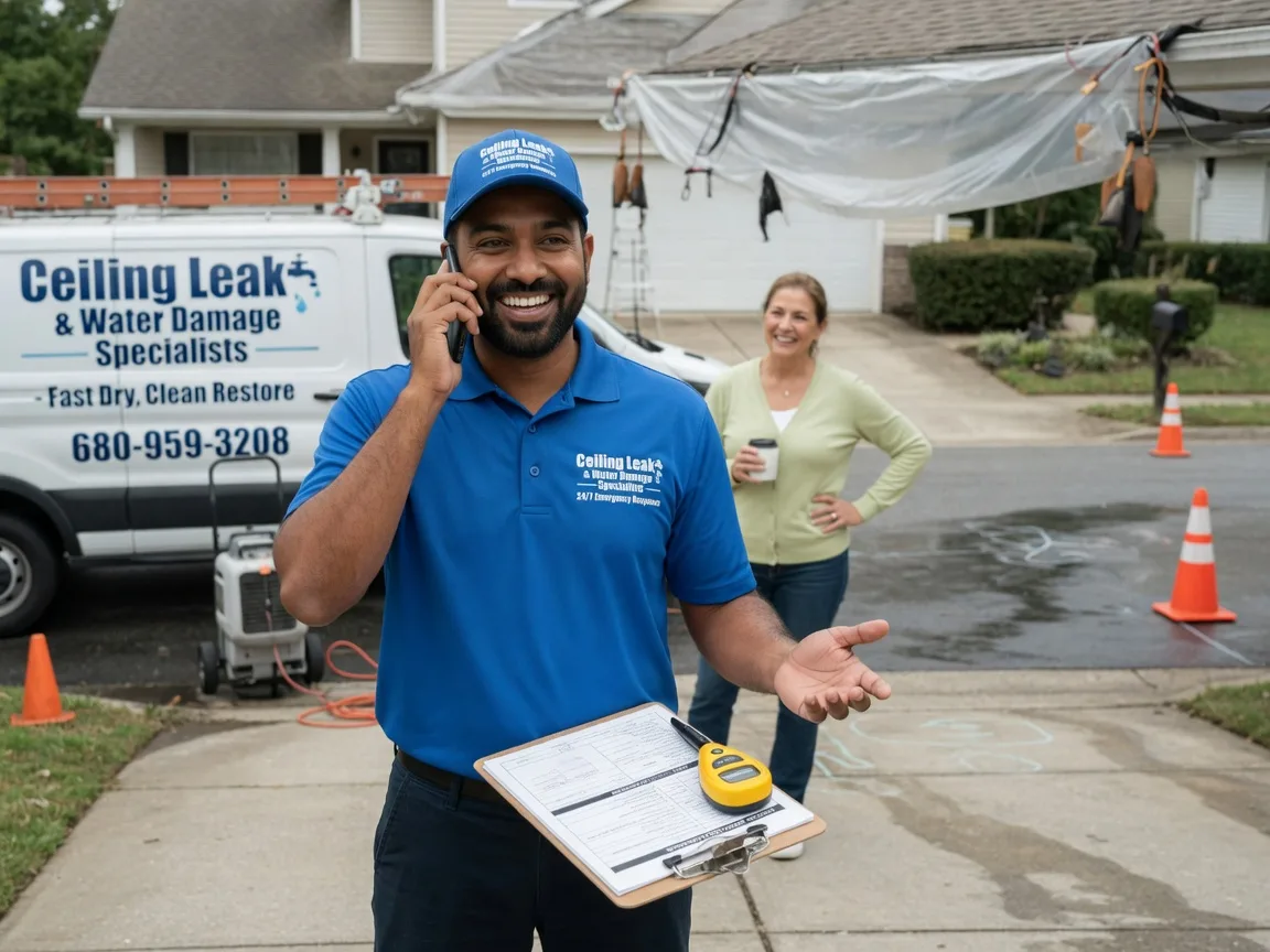Ceiling Leak Cleanup West Hills, CA FAQs